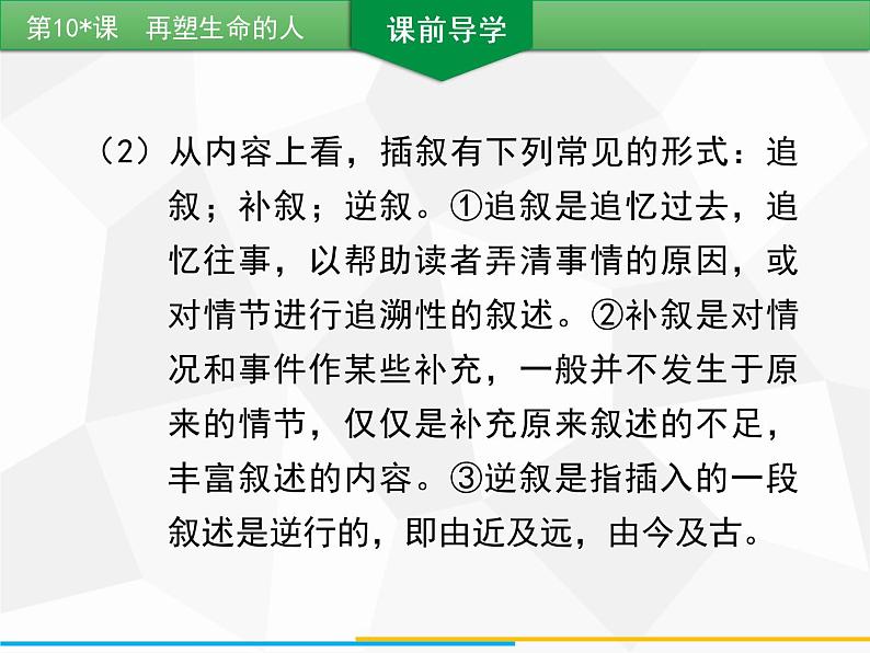 部编版七年级语文上册课件第10课　再塑生命的人习题课件（共39张PPT）第4页