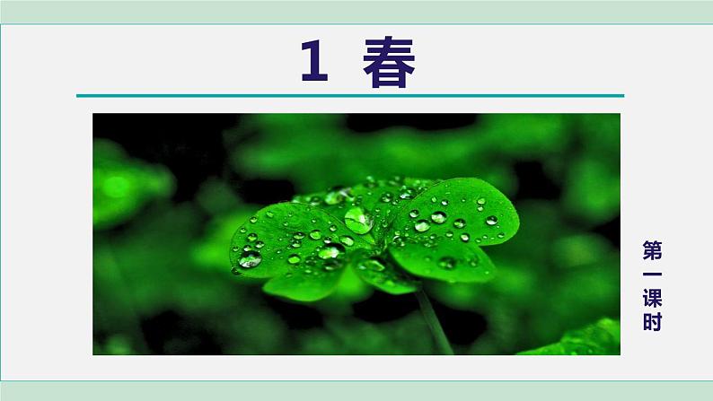 1. 春 第1课时第5页