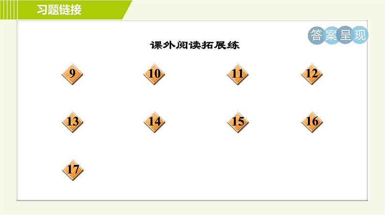 人教版七年级下册语文 第1单元 2. 说和做—记闻一多先生言行片段 习题课件第3页