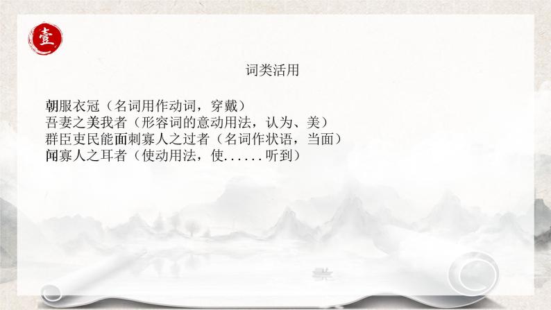 （精品）《邹忌讽齐王纳谏》课件PPT+教案+练习07