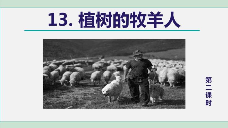 13《植树的牧羊人》课件+素材01