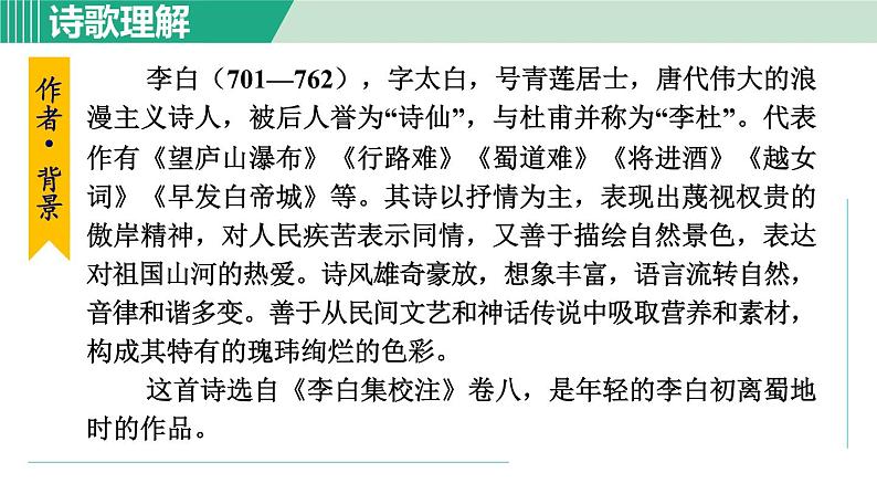 部编版语文七上 第三单元  课外古诗词诵读课件PPT05