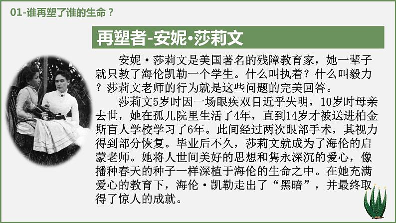 部编版语文七上《再塑生命的人》PPT课件PPT第4页