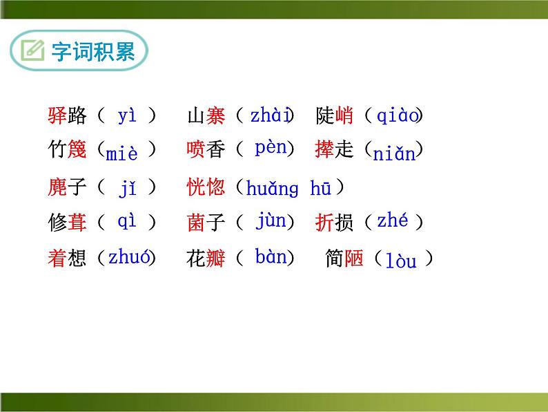 七年级上册《 驿路梨花》课件PPT第6页