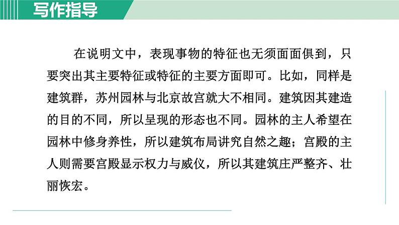 部编版语文八年级上册 第五单元 写作：说明事物要抓住特征课件PPT05