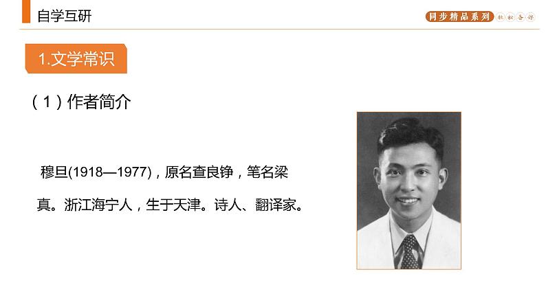 《我看》人教版九年级上册语文PPT课件第3页
