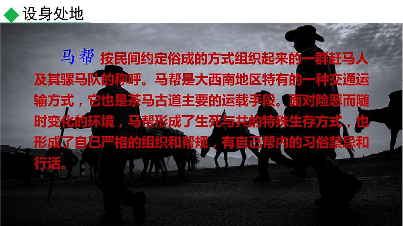 部编版九年级语文下册课件---7《溜索》第5页