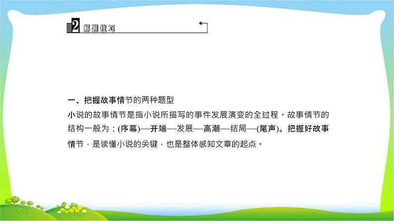 中考语文总复习12小说阅读(一)完美课件PPT第4页