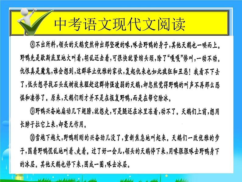 16中考语文考点透析现代文阅读训练（记叙议论说明综合）第6页