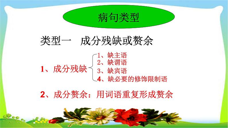 中考语文复习病句辨析技巧优质课件PPT第4页