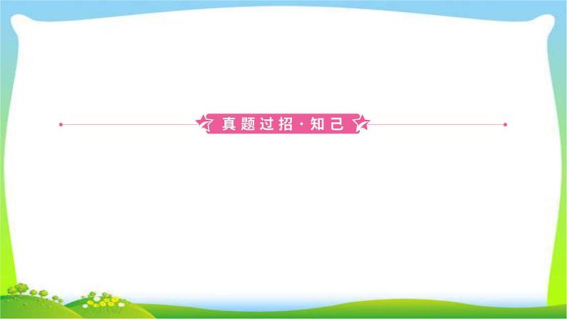 中考语文总复习诗歌鉴赏优质课件PPT02
