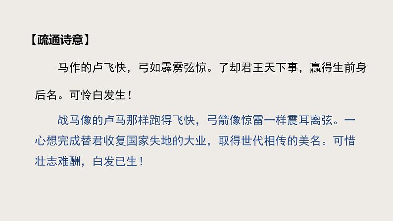 《破阵子·为陈同甫赋壮词以寄之》课件PPT08