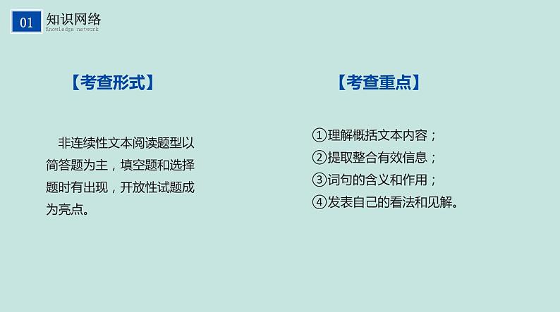 不二先生+2022中考一轮复习专题17  非连续性文本阅读课件第6页
