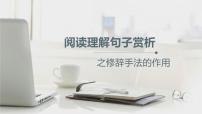 中考阅读提分课9（句子赏析-修辞手法的作用）课件PPT