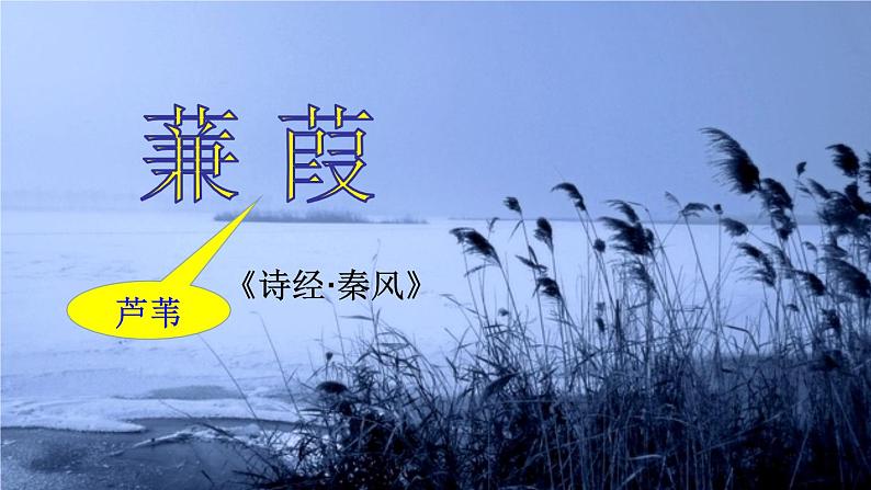 第12课《诗经二首》-人教版八年级语文下册课件 +教案+同步练习题03