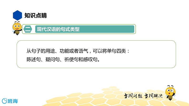 语文七年级 【知识精讲】3.句子(1)句式课件PPT04