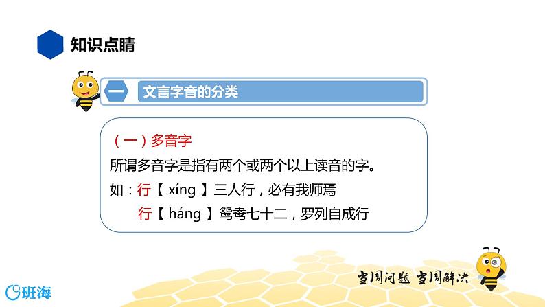 语文七年级 【知识精讲】7.文言文(1)文言字音课件PPT03