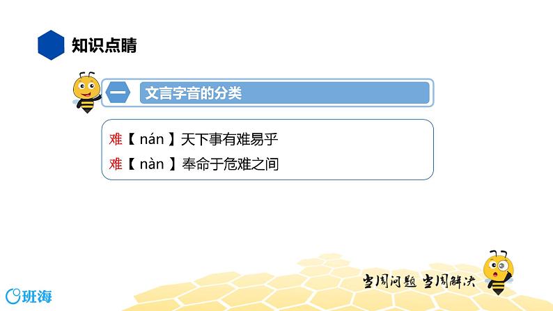 语文七年级 【知识精讲】7.文言文(1)文言字音课件PPT04