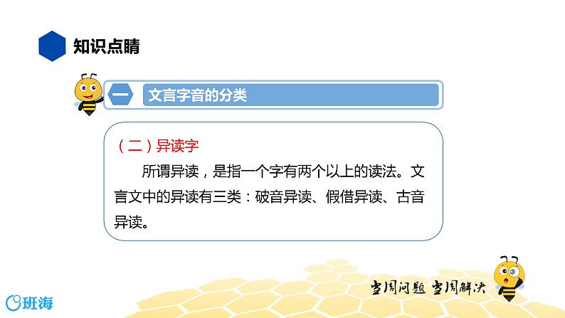 语文七年级 【知识精讲】7.文言文(1)文言字音课件PPT05