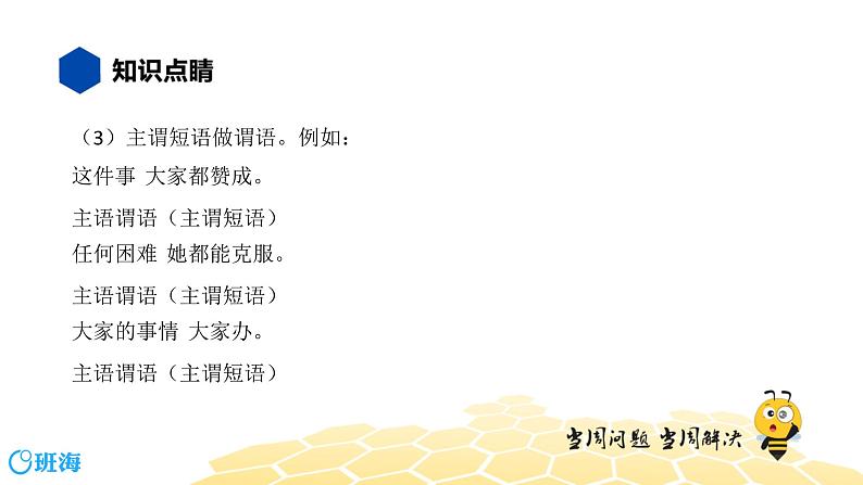 语文九年级 【知识精讲】3.句子(1)语法课件PPT第7页