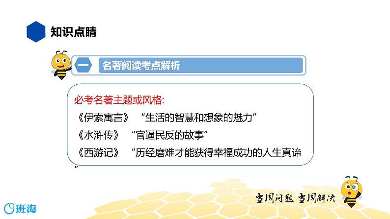 语文九年级 【知识精讲】4.识记(6)名著导读课件PPT第7页