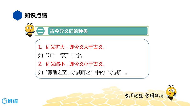 语文九年级 【知识精讲】7.文言文(4)古今异义词课件PPT04