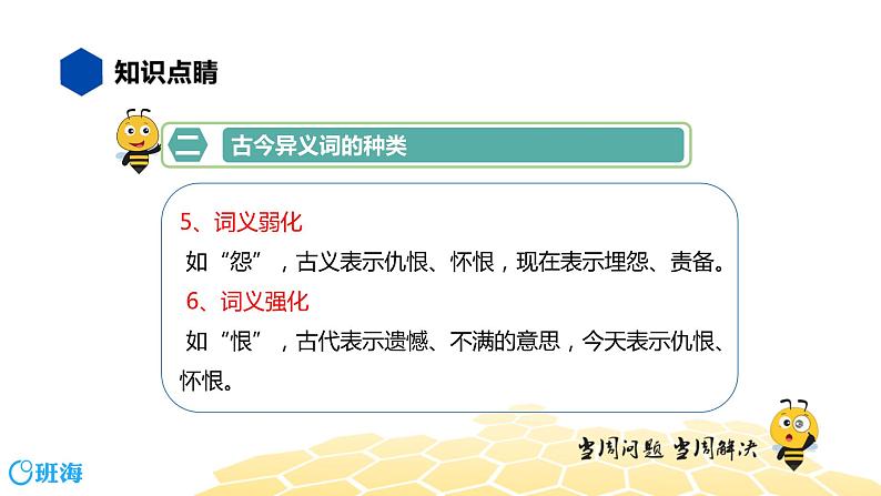 语文九年级 【知识精讲】7.文言文(4)古今异义词课件PPT06