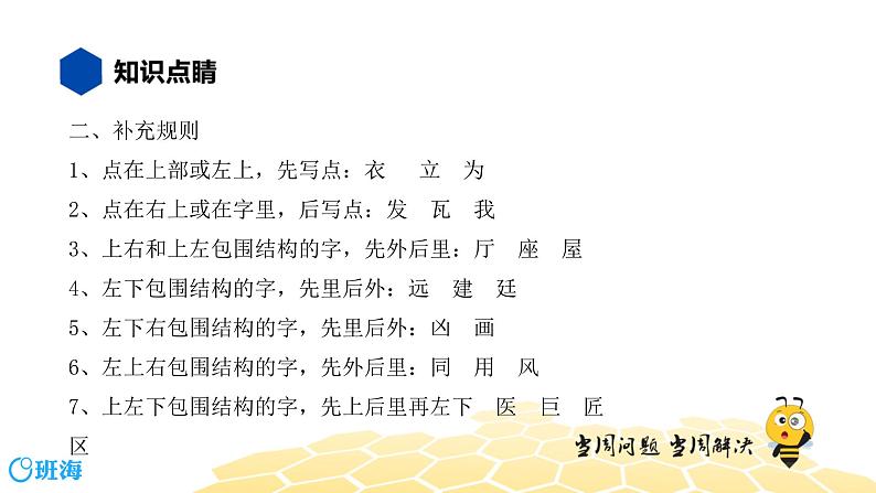 语文八年级 【知识精讲】1.汉字(4)书写规范课件PPT04