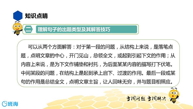 语文八年级 【知识精讲】3.句子(6)理解句子课件PPT05