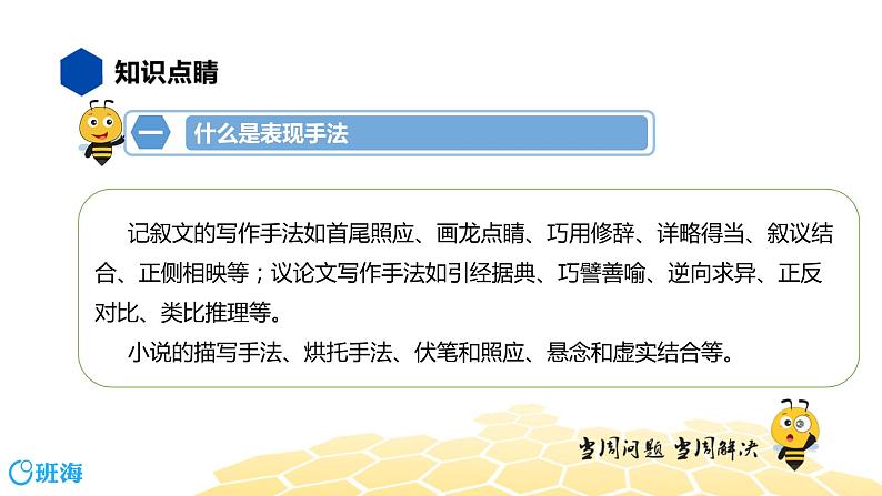 语文八年级 【知识精讲】3.句子(8)表现手法课件PPT05