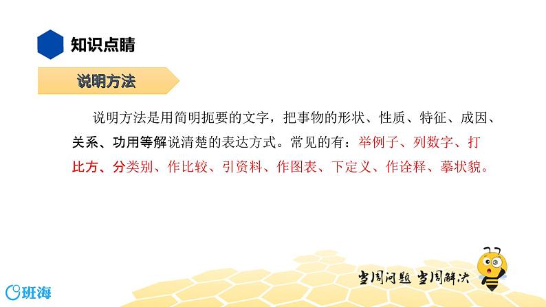 语文八年级 【知识精讲】3.句子(16)说明方法课件PPT02
