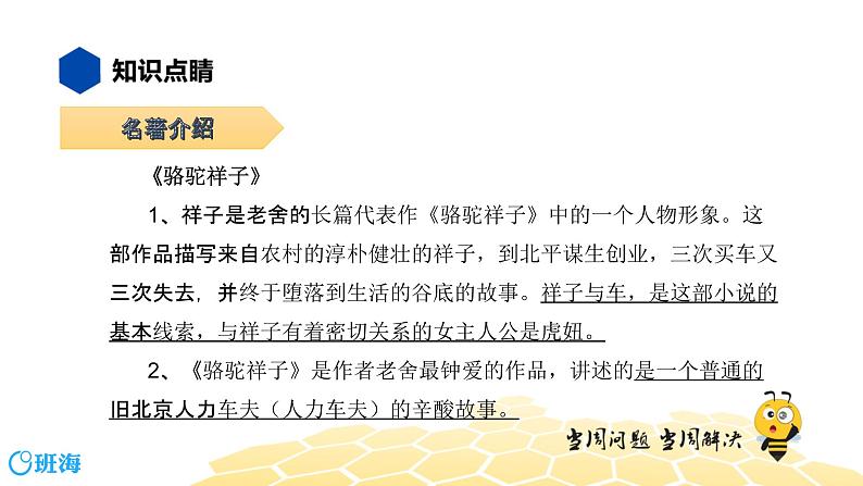 语文八年级 【知识精讲】4.识记(6)名著导读课件PPT08