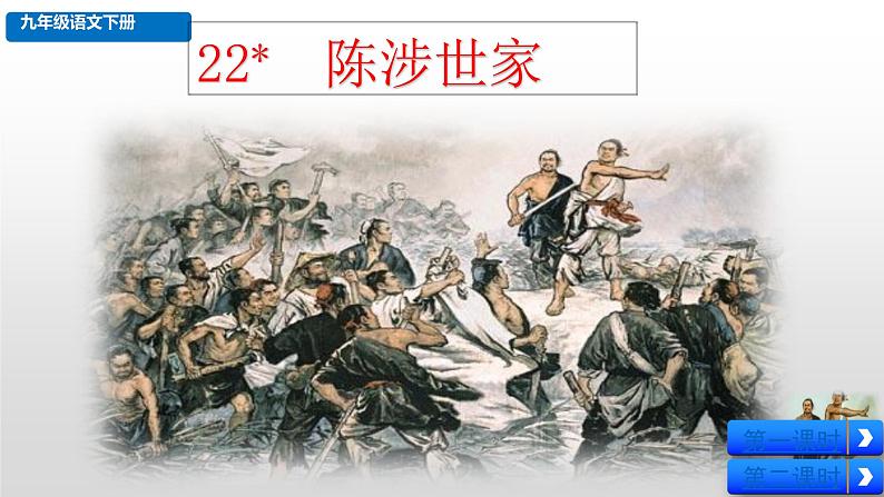 部编版九年级语文下册---22《陈涉世家》课件第2页