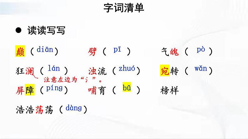 部编版语文七年级下册 5 黄河颂 课件第7页
