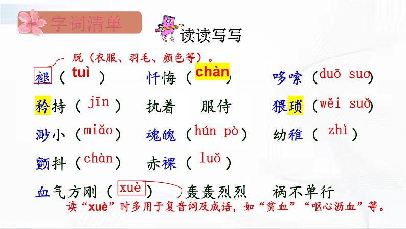 部编版语文七年级下册 19 一棵小桃树 课件第5页