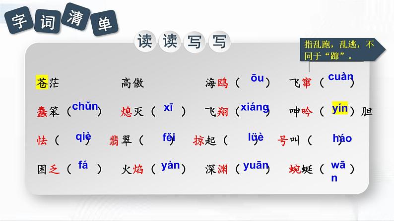 部编版语文九年级下册 4 海燕 课件07