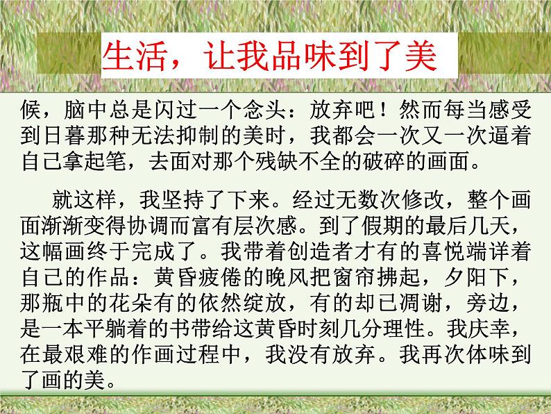 作文升格：记叙文抒情议论课件PPT05