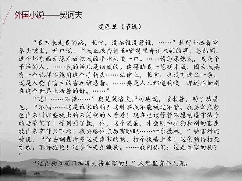 名著2B 第五讲 中外小说串讲——外国小说课件PPT第7页