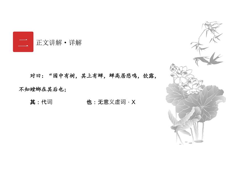 庖丁文言文1B 第四讲 寓意篇课件PPT07