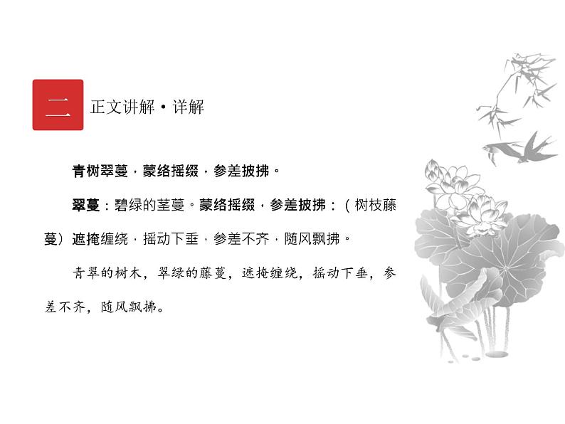 庖丁文言文2B 第四讲 小石潭记课件PPT第8页
