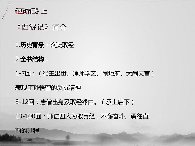 名著1A 第五讲 西游记（上）课件PPT第2页