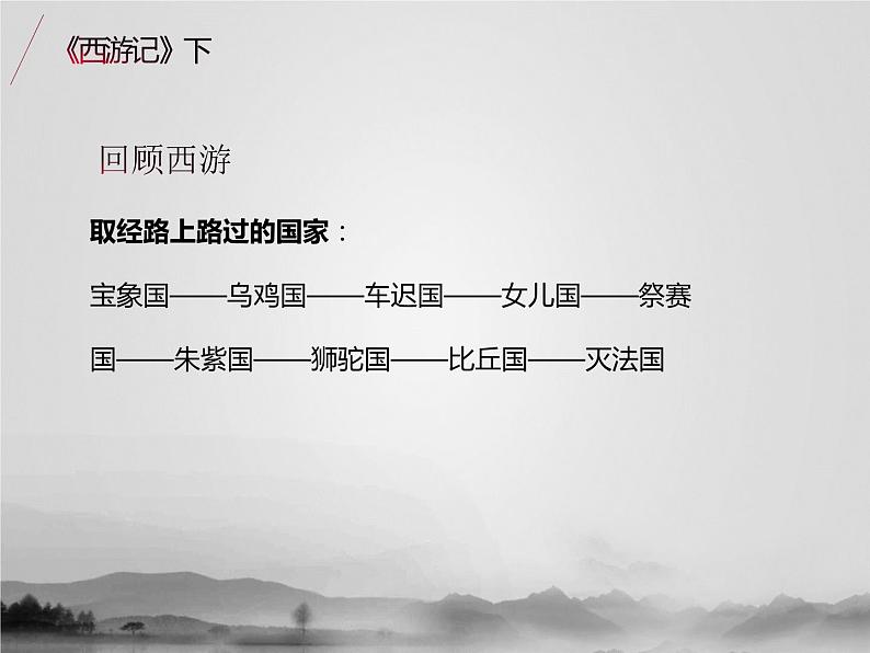 名著1A 第六讲 西游记（下）课件PPT第2页