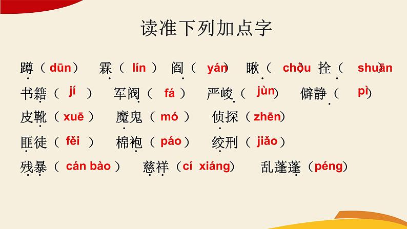 9十六年前的回忆课件——语文六年级下册人教部编版（五四制）05