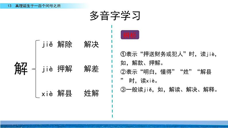 13真理诞生于一百个问号之后课件——语文六年级下册人教部编版（五四制）07