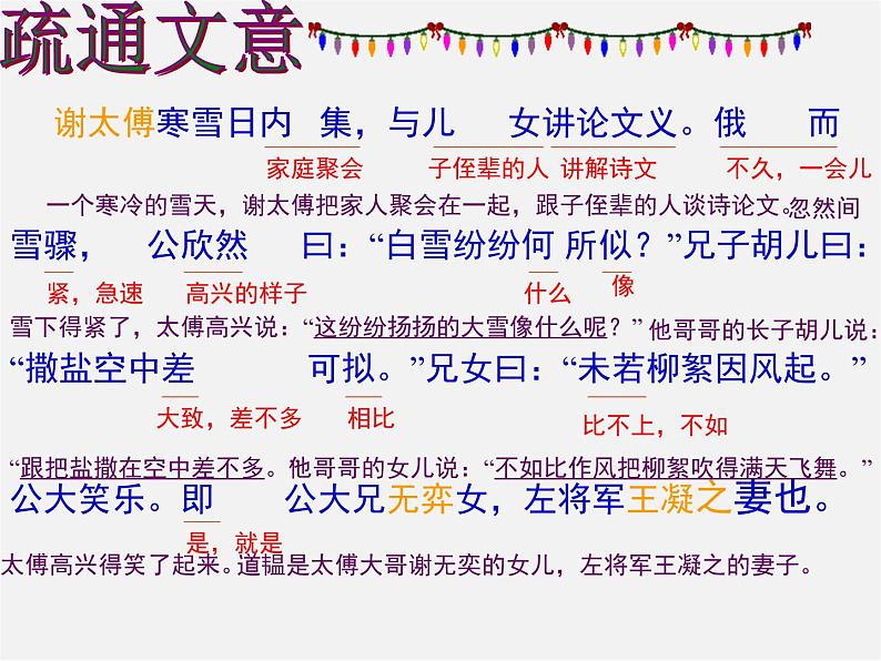人教初中语文七上《5《世说新语》两则咏雪》PPT课件 (5)第8页