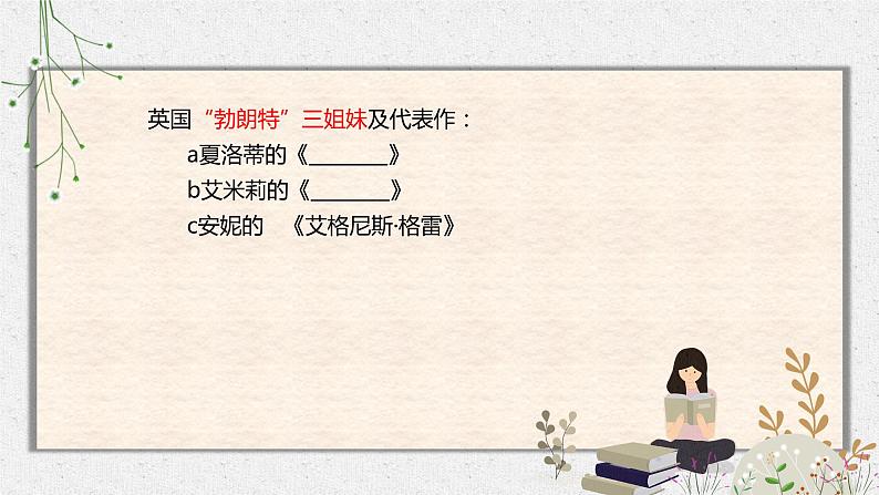 第六单元名著导读《简爱》课件（共18张ppt）2021-2022学年部编版语文九年级下册02