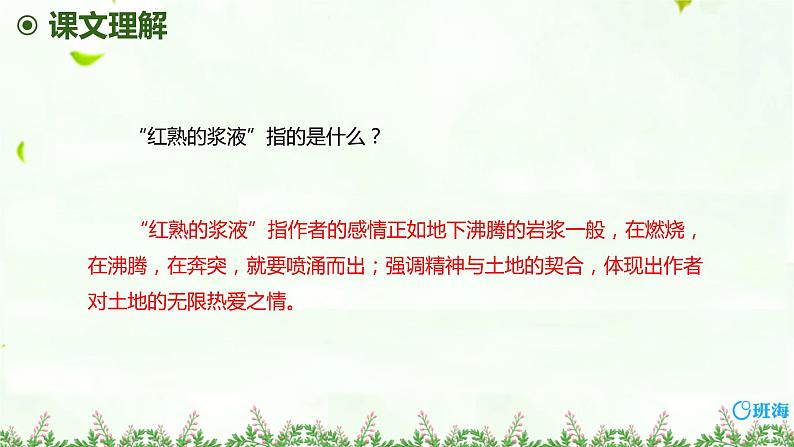 8.土地的誓言 PPT课件+教案08