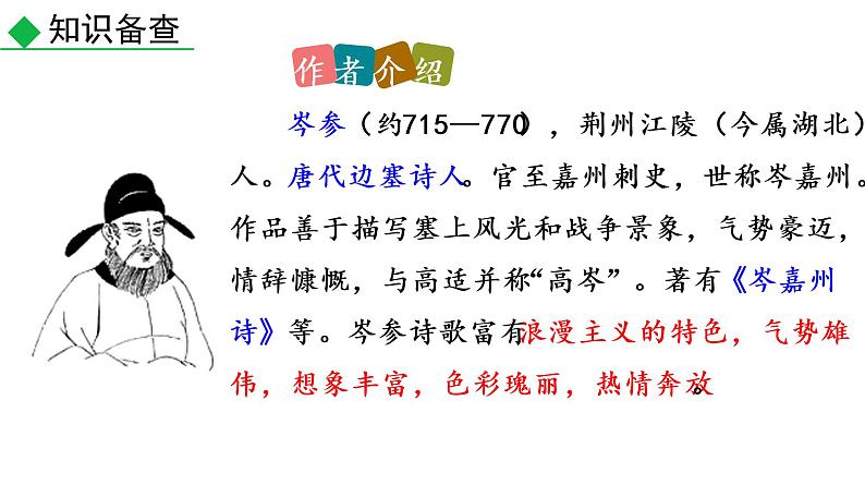 《白雪歌送武判官归京》（部编版九年级下册语文课件)02