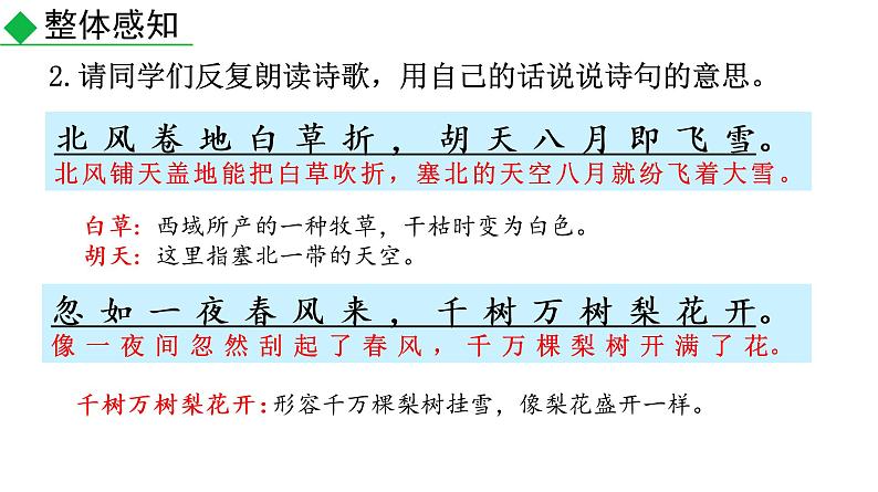 《白雪歌送武判官归京》（部编版九年级下册语文课件)08