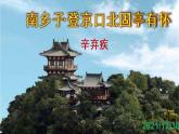 《南乡子·登京口北固亭有怀》（（部编版九年级下册语文课件)